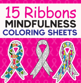 awareness ribbon coloring page
