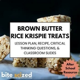 Rice Krispie Treats Lab & Lesson Plan: 3-5 [chemical & phy
