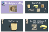 Rice Krispie in a Mug (Special Education Visual Recipes, S