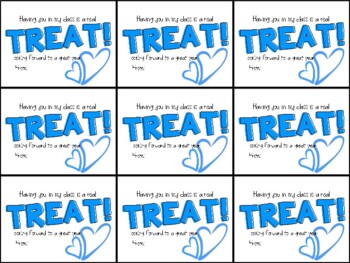 Rice Krispies Treats Beginning of Year Gift Tag by Highs and Lows of a