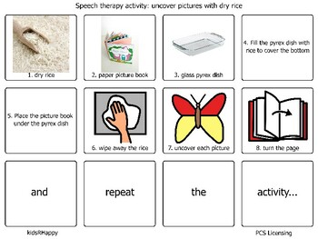 Preview of Rice sensory play
