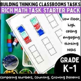 Building Thinking Classrooms Math Tasks- Counting, Compari