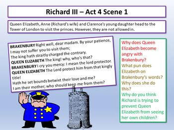 Richard III Language Shakespeare by ECPublishing | TpT