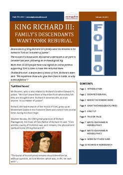 Preview of Richard III found in car park - Folio Current Affairs
