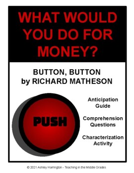 Preview of Richard Matheson Button Button - Science Fiction Story