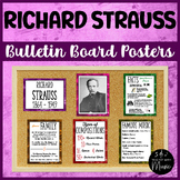 Richard Strauss Bulletin Board Poster Set