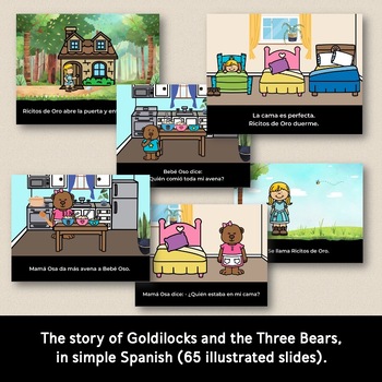 Goldilocks and the three bears in spanish pdf