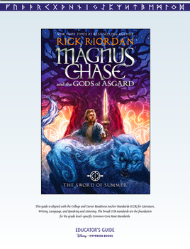 Preview of Percy Jackson MAGNUS CHASE AND THE GODS OF ASGARD:ACTIVITY KIT, Games, puzzles,