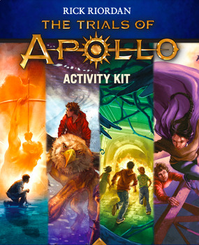 Preview of Percy Jackson’s THE TRIALS OF APOLLO: ACTIVITY KIT, Games, puzzles, comp etc