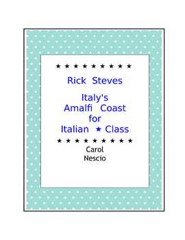 Preview of Rick Steves ~ Italy's Amalfi Coast For Italian Class