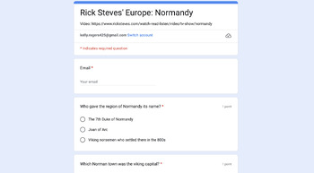 Preview of Rick Steves Normandy Viewing Guide