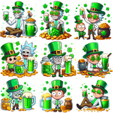 Rick and Morty St Patrick Day Clipart
