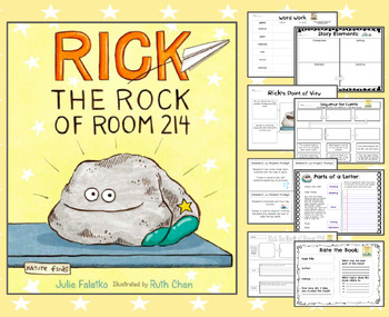 Preview of Rick the Rock of Room 214 - Book Companion - Perfect for SSYRA Jr. Comprehension