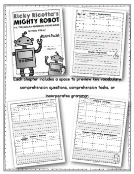 Ricky Ricotta's Mighty Robot vs. the Mecha-Monkeys from Mars Student Packet