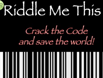 Preview of Riddle Me This: An Interactive Inferencing Mystery
