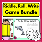 Riddle, Roll, and Write Bundle