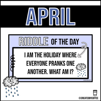 Preview of Riddle of the Day (April)