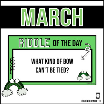 Preview of Riddle of the Day (March)