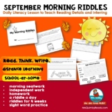 Riddle of the Day | Morning Riddles | September