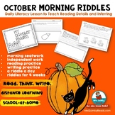 Riddle of the Day | October | Distance Learning | Morning 