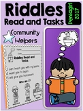 Riddles Read and Tasks Set  5 Community Helpers