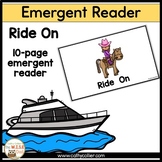 Ride On Emergent Reader Independent Reading Transportation