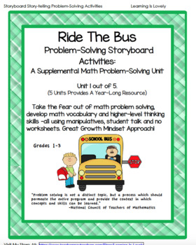 Preview of Ride The School Bus: Hands-On, Problem-Solving Unit That Gets Kids Thinking!