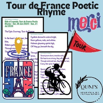 Preview of Ride of Legends:  Tour de France Poetic Rhyme ~Sat, 29 Jun – Sun, 21 July!