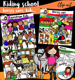 Riding School clip art -126 items!