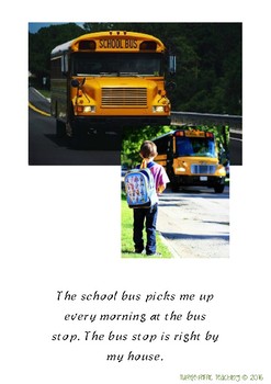 Preview of Riding the School Bus Social Story