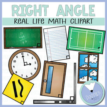 Preview of Right Angle Clipart - Real Life Examples of Right Angles