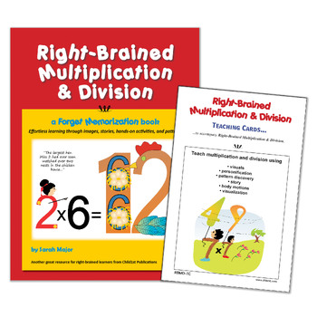 Preview of Right-Brained Multiplication & Division Kit