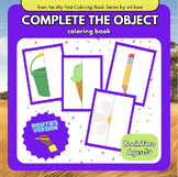 Right-Handed Complete the Object Coloring Page Printables 