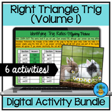 Right Triangle Trig Digital Activity Bundle (Volume 1)