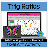 Right Triangle Trig Ratios Digital Pixel Art Activity