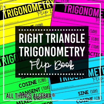 Preview of Right Triangle Trigonometry | Flip Book