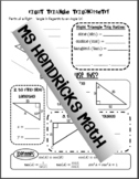 Right Triangle Trigonometry Guided Notes