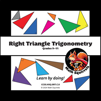 Preview of Right Triangle Trigonometry Lesson and Practice — PowerPoint