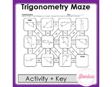 Right Triangle Trigonometry Maze