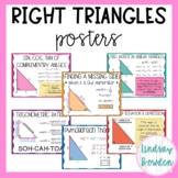 Right Triangle Posters (Geometry Word Wall)