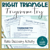 Right Triangle Trigonometry Ratio Discovery Activity