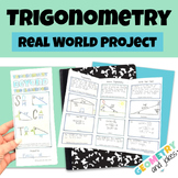 Right Triangle Trigonometry Real World Geometry Brochure Project