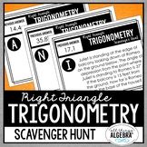 Right Triangle Trigonometry Scavenger Hunt