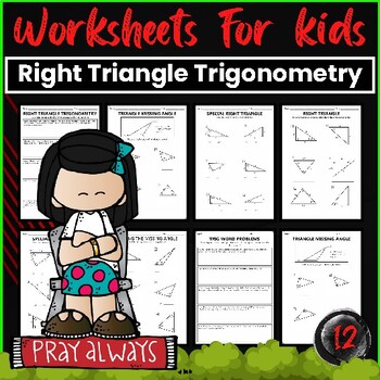 Preview of Right Triangle Trigonometry Worksheet