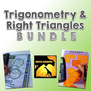 Preview of Right Triangles & Basic Trig Bundle