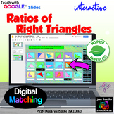 Right Triangles Ratios (SOH CAH TOA)  Digital Matching wit