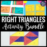 Right Triangles Activity Bundle