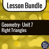 Right Triangles Unit Bundle