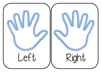 left and right hand prints