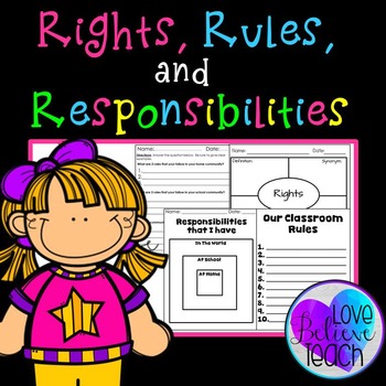 Preview of Rights, Rules, and Responsibilities